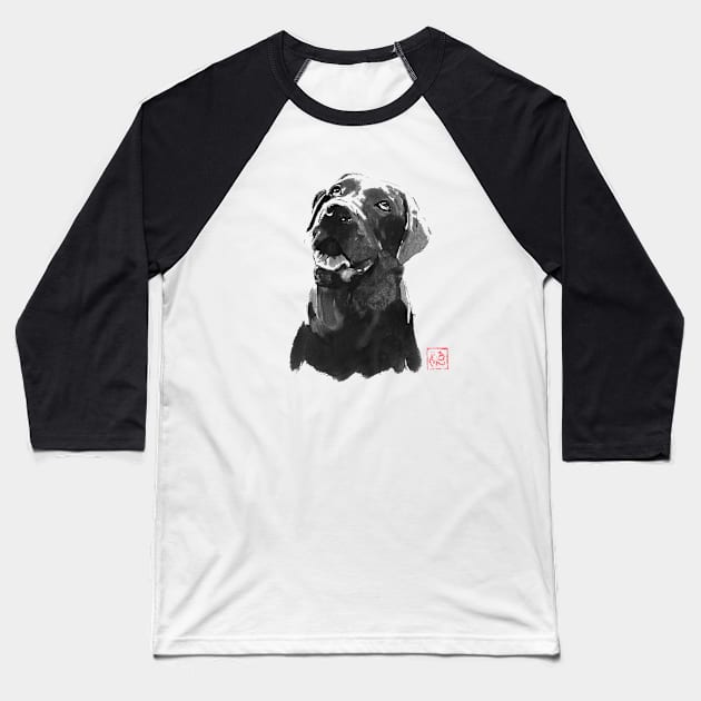 gros chien Baseball T-Shirt by pechane
